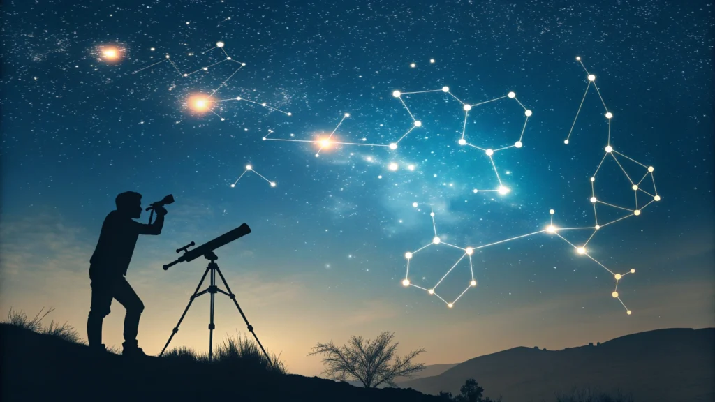 A peaceful, elegant visual that instantly conveys the theme of astrology and guidance. Best Astrologers in India